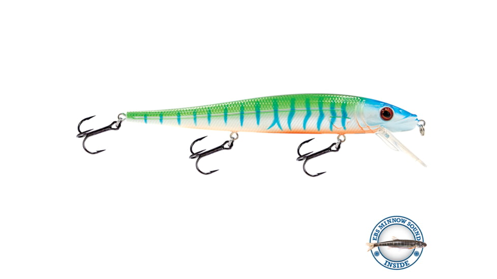 Livingston Lures EBS Walleye 136 Lure, Blue Tiger, 7416
