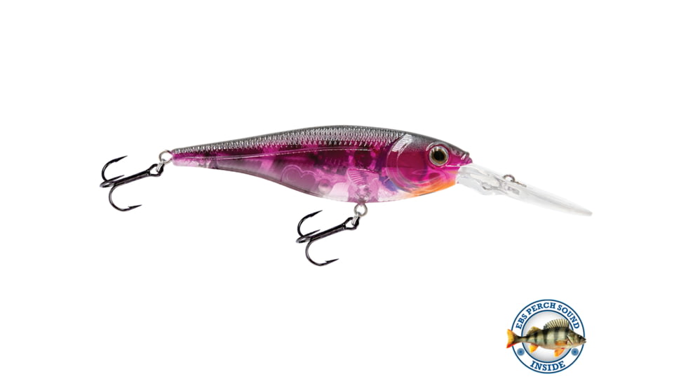Livingston Lures EBS Walleye 90 Lure, Purple Phantom, 8802