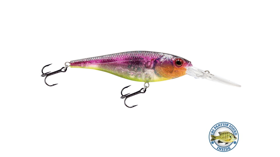 Livingston Lures EBS Walleye 90 Lure, Purple Rain, 8806
