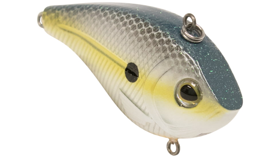 Livingston Lures FlatSide 50 Lure, Chartreuse Shad, 4103