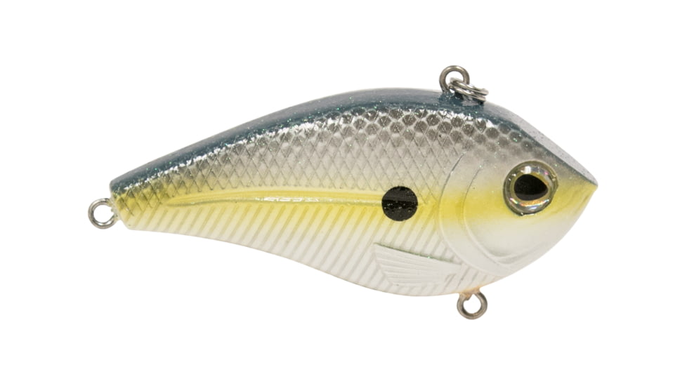 Livingston Lures FlatSide 50 Lure, Chartreuse Shad, 4103