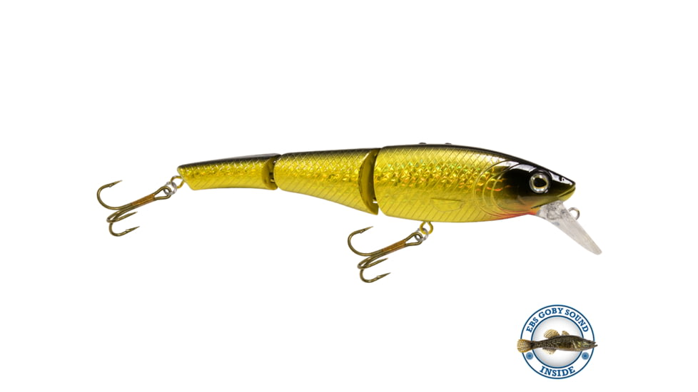 Livingston Lures Head Hunter 8 Lure, Gold Metallic Scale Black, 9490