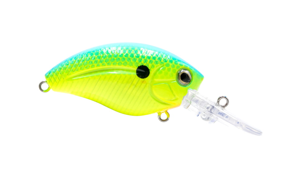 Livingston Lures Howeller DMC Jr. Lure, Chartreuse Sunrise Shad, 13713
