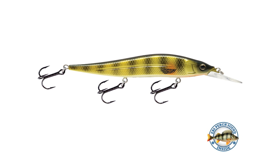 Livingston Lures JerkMaster 121D Lure, Natural Perch, 3586