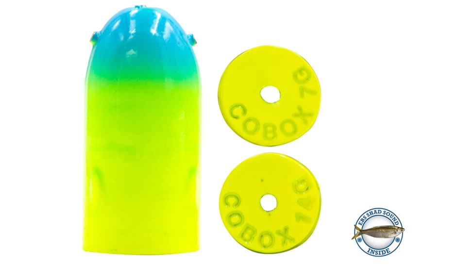 Livingston Lures Livingston Bullet Tournament Lure, Chartreuse Sunrise Shad, 15113