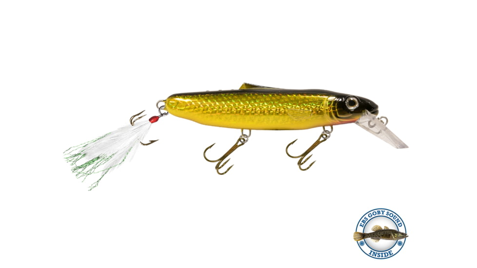 Livingston Lures Striker 173 Lure, Gold Metallic Scale Black, 7590
