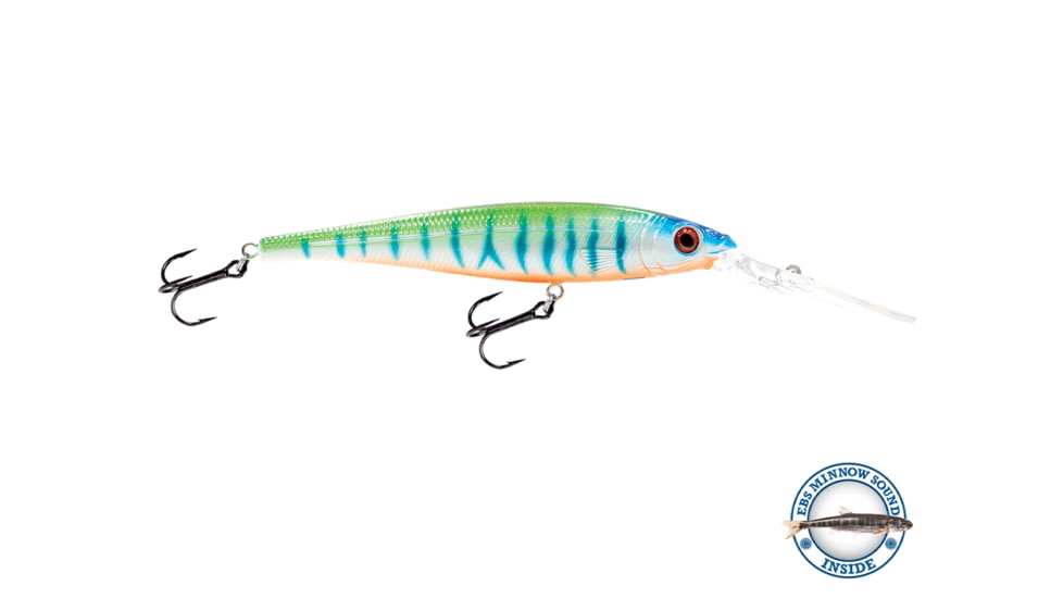 Livingston Lures EBS Walleye 111 Lure, Blue Tiger, 10716