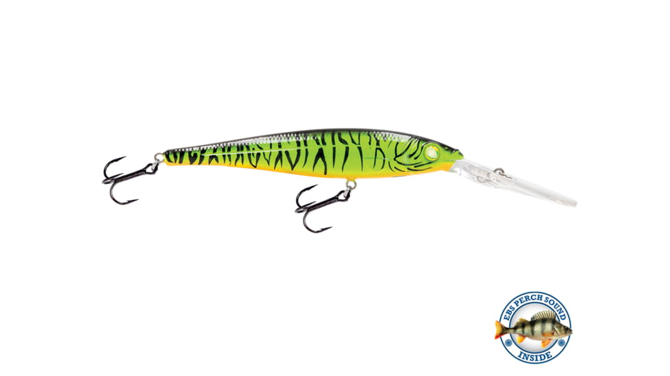 Livingston Lures EBS Walleye 111 Lure, Fire Tiger, 10712