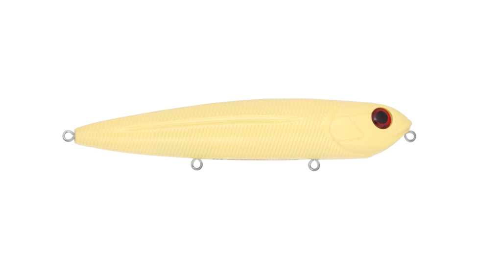 Livingston Lures Walking Boss Lure, Pure Bone Shad, 10124