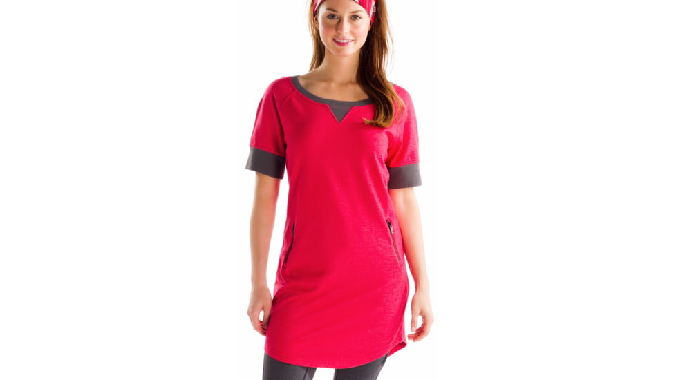 Lole Calm Dress - Women's-Denim Pomegranate-Small