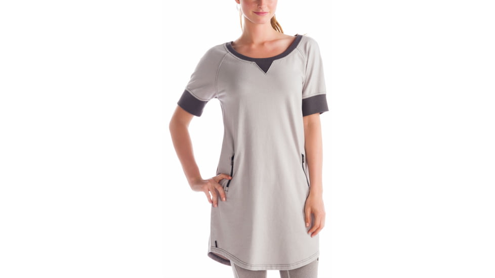Lole Calm Dress - Women's-Denim Warm Grey-Small
