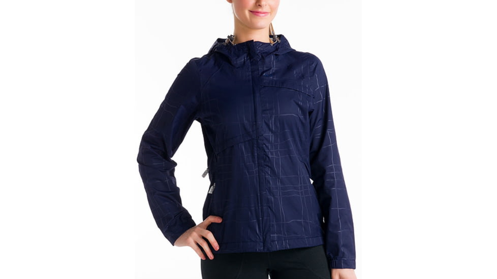 Lole Cumulus Jacket - Women's-Evening Blue Embossed Checker-Large