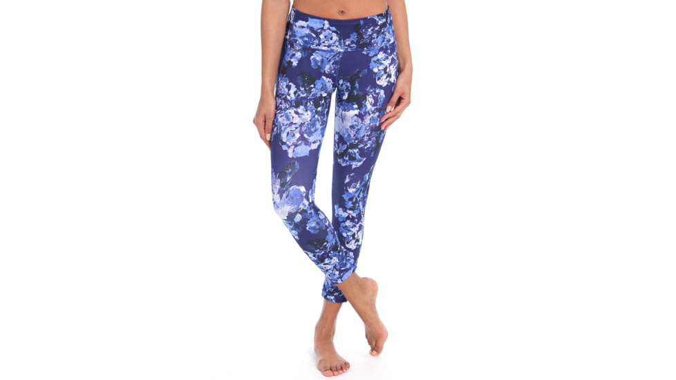 Lole Eliana Crop - Women's-Dazzling Blue Spring Bloom-Medium