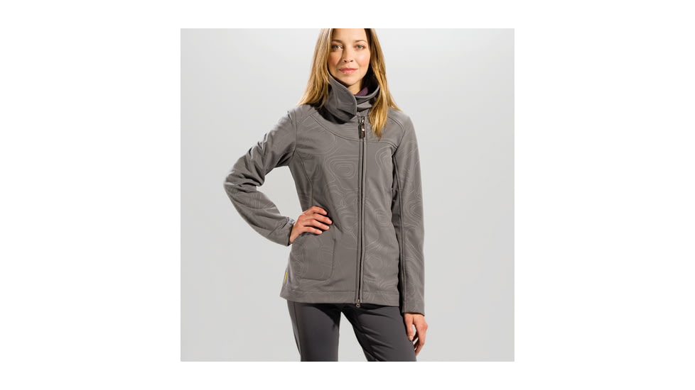 Lole Glisten Jacket - Women's-Castlerock Embossed-X-Small