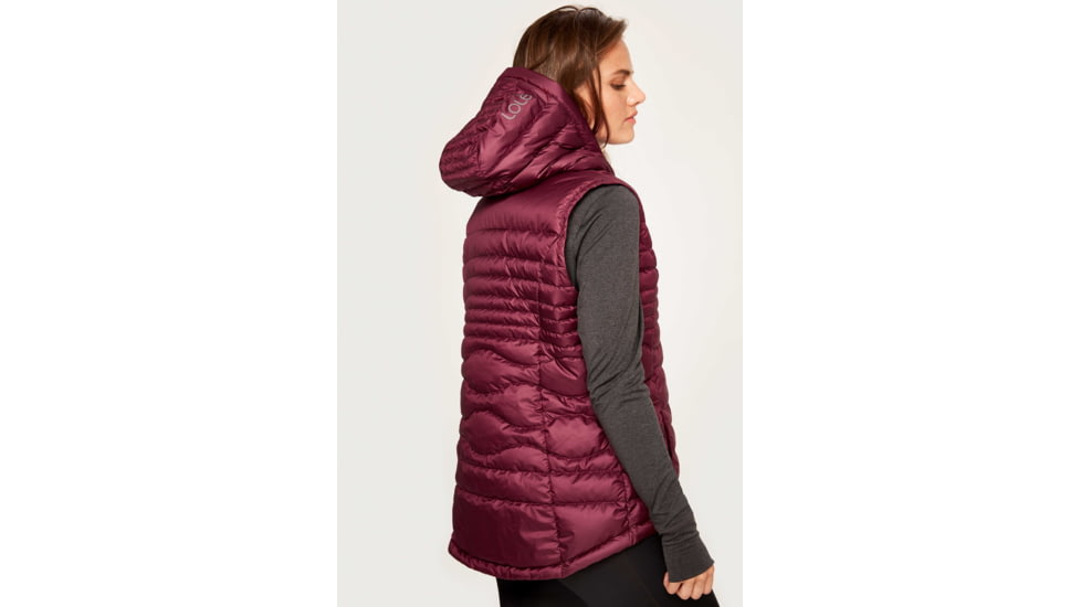 Lole Rose Packable Vest, Dark Berry, Small LUW0470-P406-S