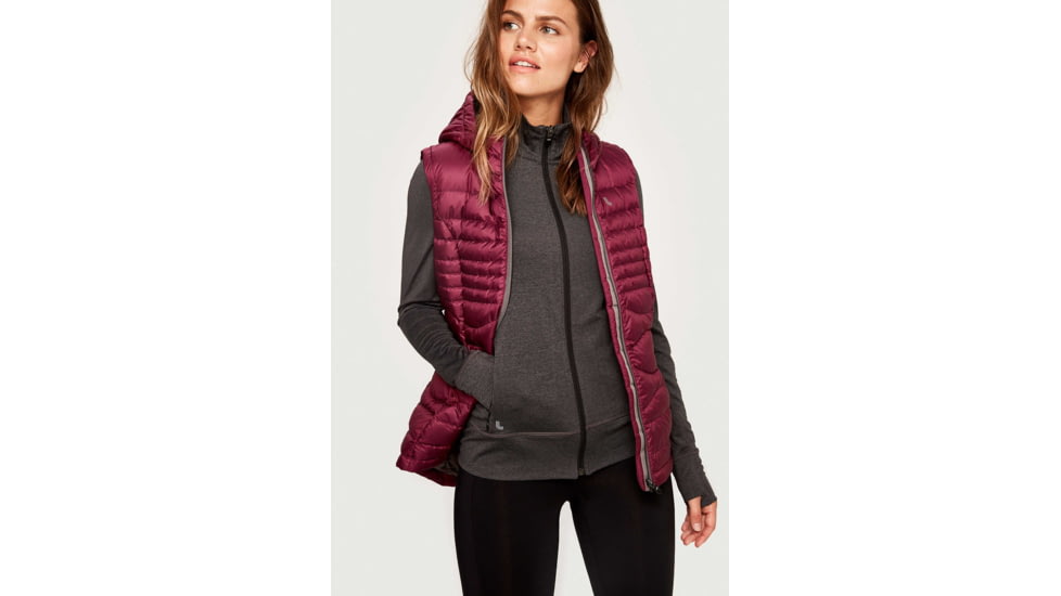 Lole Rose Packable Vest, Dark Berry, Small LUW0470-P406-S