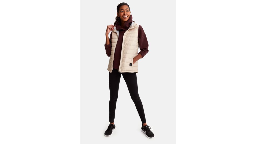 Lole Rose Packable Vest - Womens, Hay Merchant, Large, LUW0629-E223-L