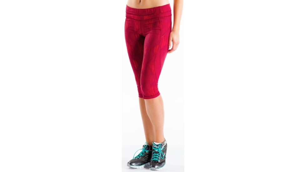 Lole Run Capri - Women's-Red Sea Azteck-Large