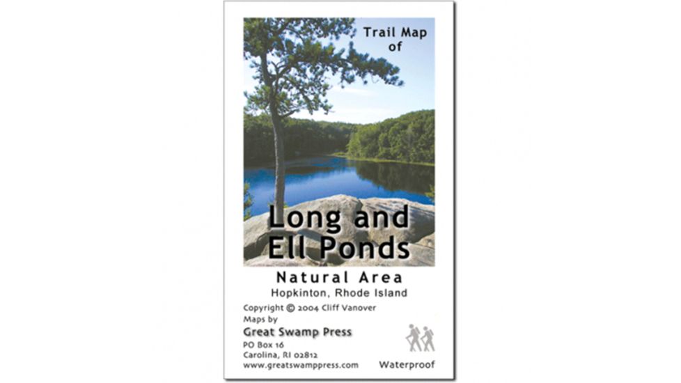 Long &amp; Ell Ponds Trail Map, Great Swamp Press, Publisher - Great Swamp Press