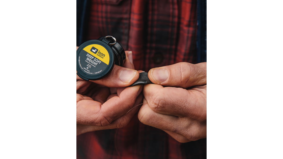 Loon Deep Soft Weight Carded, Charcoal, F0105C