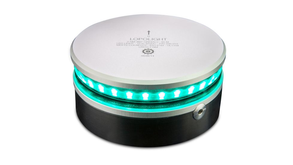 Lopolight 360 Navigation Light - 2nm f/Vessels up to 164'50M - Green 61259