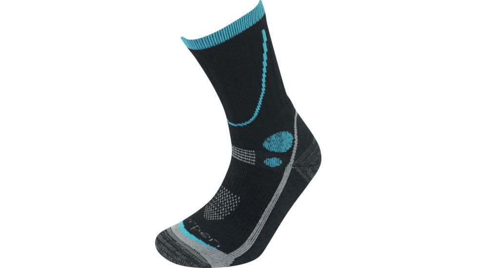 Lorpen T3 Midweight Hiker Sock - Womens, Black, Small, T3MWH99372