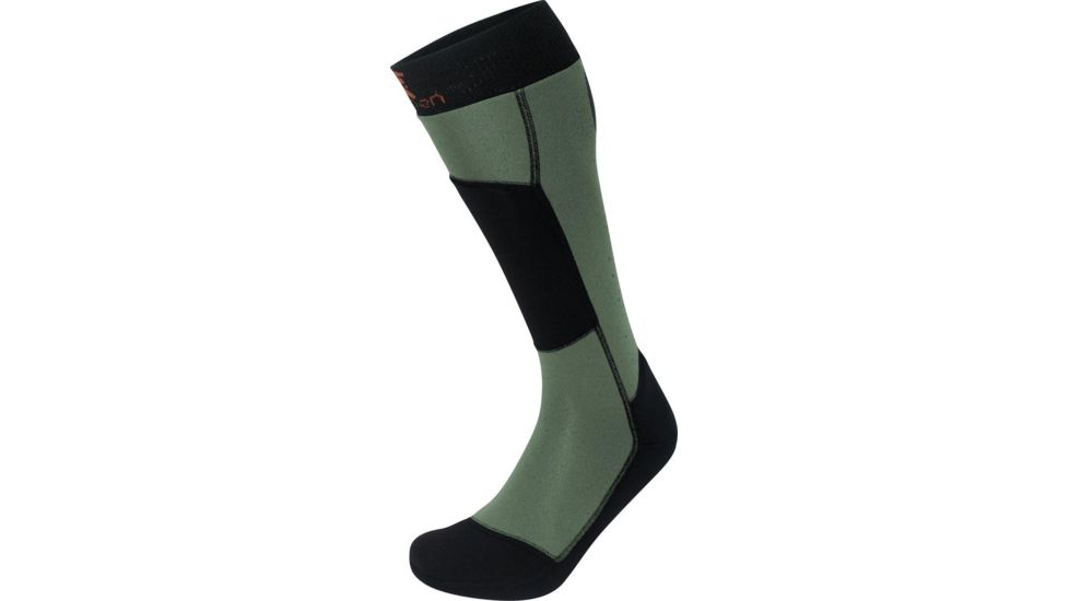 Lorpen Trekking &amp; Expedition Polartec Over Calf Socks - Mens, Deep Forest, Medium, TEPA-2463-M