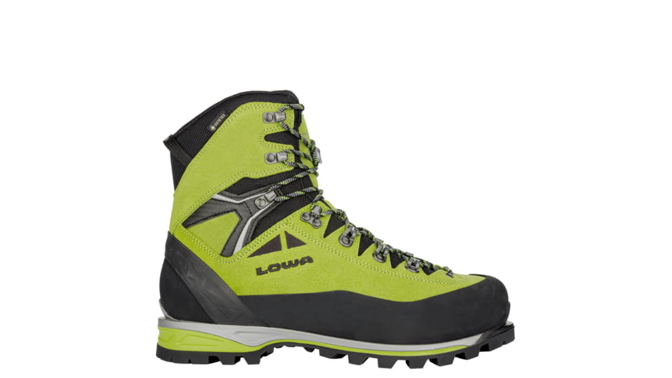Lowa Alpine Expert II GTX Mountaineering Boots - Men's, Lime/Black, 12, 197827015376