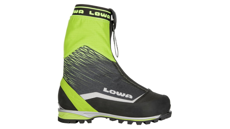DEMO, Lowa Alpine Ice GTX Mountaineering Boots - Men's, Lime/Black, Medium, 13, 2303157299-LIMBLK-MD-13