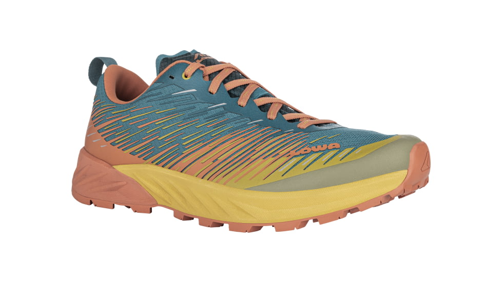 Lowa Amplux Boots - Mens, Rust/Petrol, 11, 3106954474-RSTPET-M110