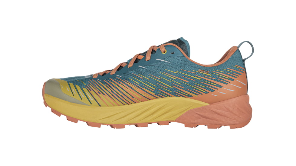 Lowa Amplux Boots - Mens, Rust/Petrol, 11, 3106954474-RSTPET-M110