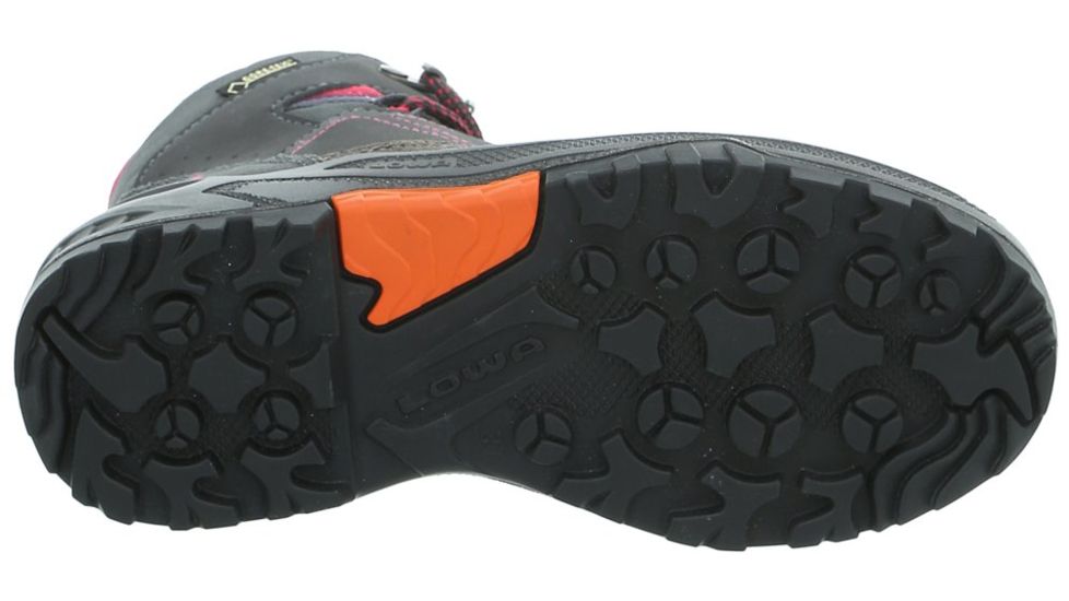 Lowa Approach GTX Mid Footwear Boots - Unisex, Anthracite/Berry, Medium, 13, 3401229756-AR-MD-M310