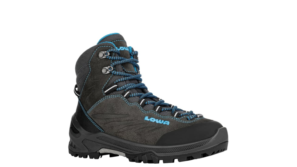 Lowa Cadin GTX Mid Junior - Unisex, Anthracite/Turquoise, M360, 197827026310