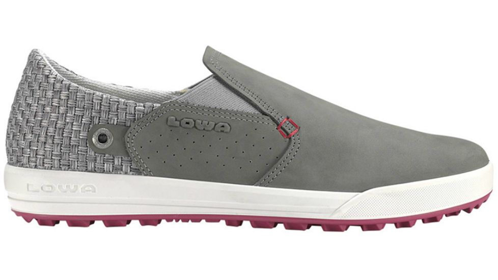 Cadiz Casual Shoe - Womens-Grey/Berry-Medium-9