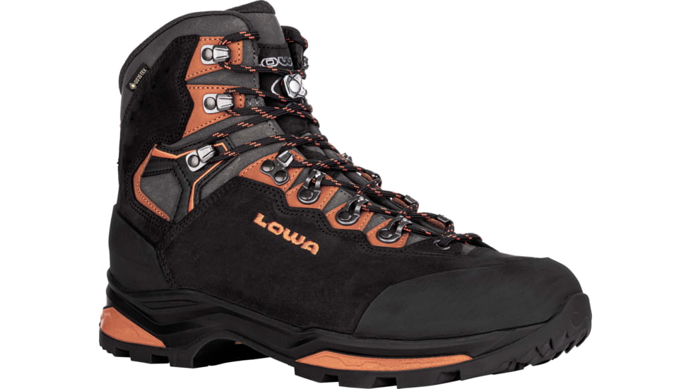 Lowa Camino Evo GTX Shoes - Mens, Black/Orange, 9.5, Medium, 2106270920-BLKORG-9.5