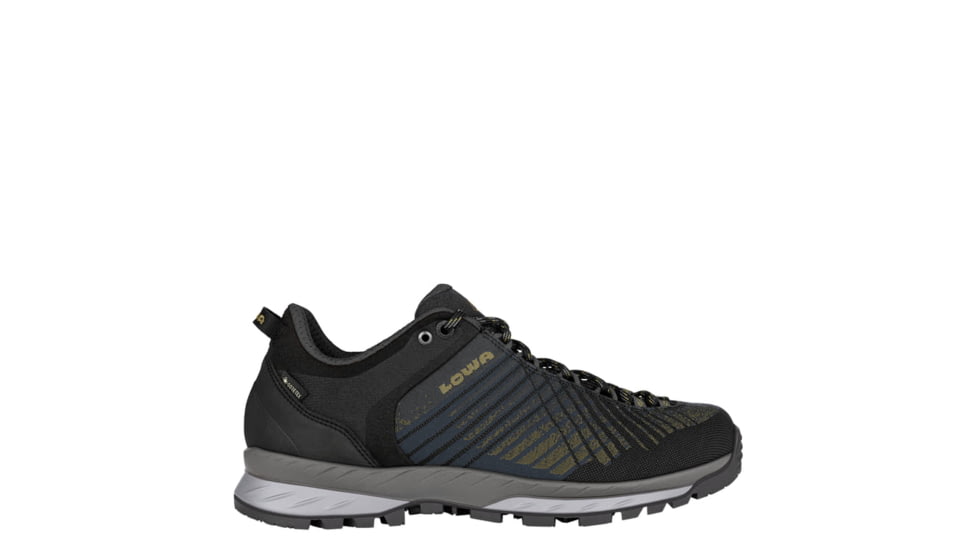 Lowa Carezza GTX Lo Hiking Shoes - Men's, Anthracite/Bronze, 8, 197827015413