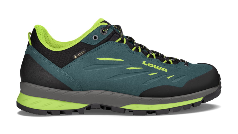 Lowa Citux Trailrunning Shoes - Mens, Petrol/Lime, 9, 197827015796