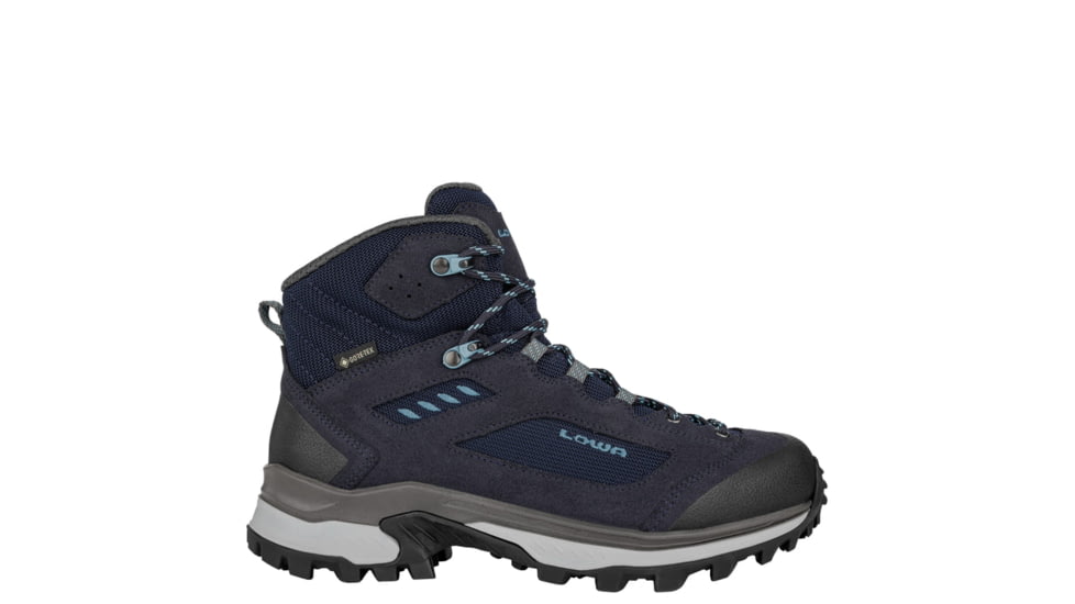 Lowa Corvara GTX Mid Boots - Womens, Navy/Arctic, 5.5, 2217376967-NAVARC-M055