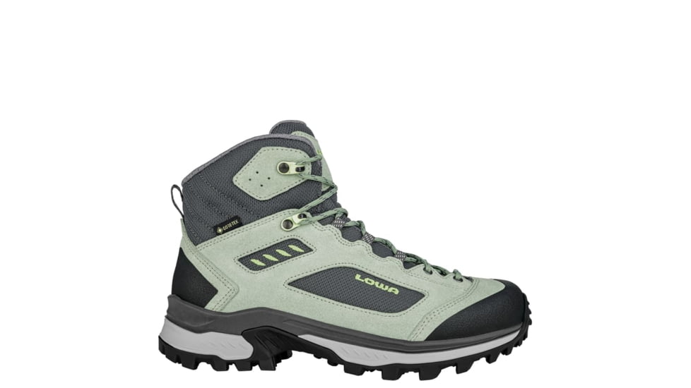Lowa Corvara GTX Mid Boots - Womens, Patina Green/Grey, 9, 2217377530-PAGNGY-M090