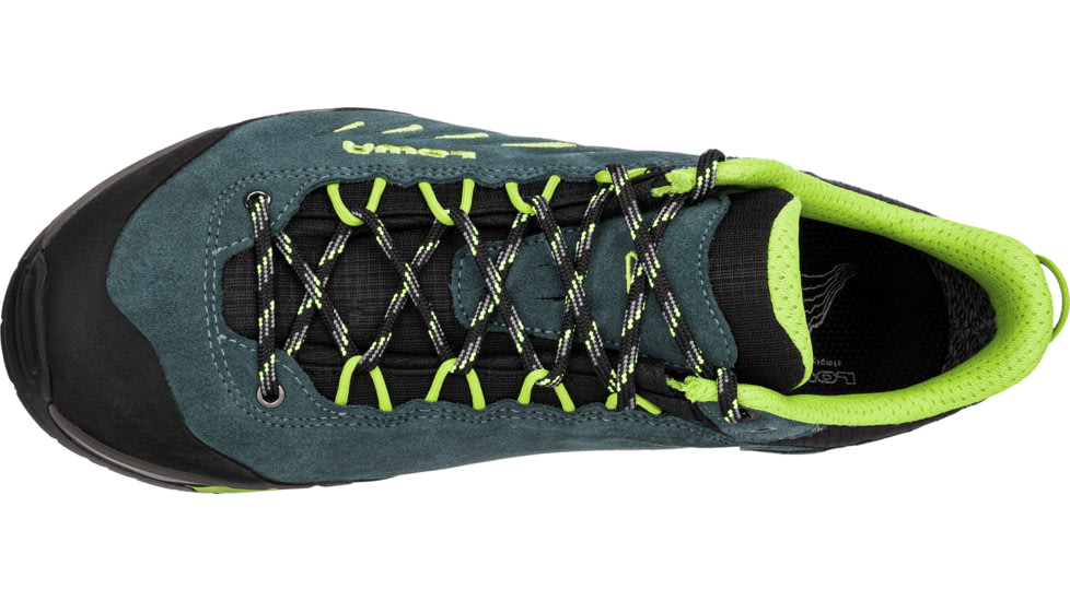Lowa Delago GTX Lo Hiking Boots - Mens, Petrol/Lime, Size 7.5, 2100977402-Petrol/Lime-7.5