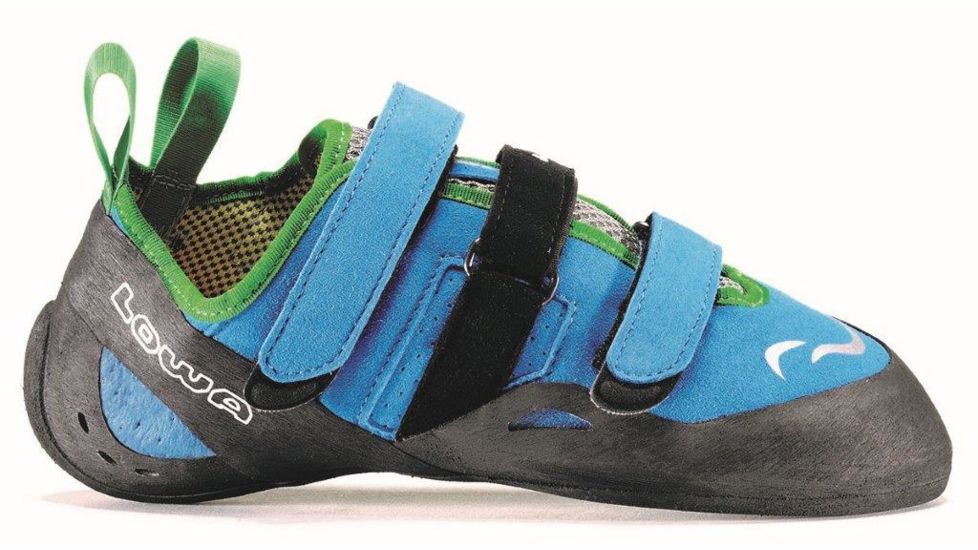 Lowa Falco VCR Climbing Shoes - Men's, Blue/Green, 9.5, 4301006040-9.5