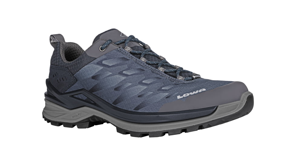 Lowa Ferrox GTX Lo Hiking Shoe - Mens, Navy/Smoke Blue, 9, 3106966968-NVSMBU-M090