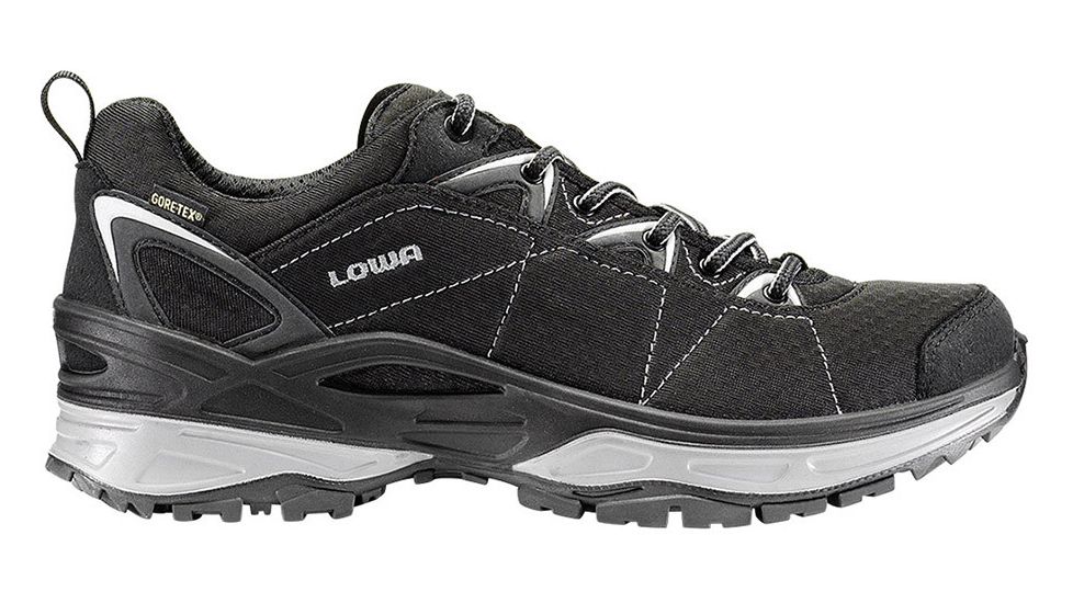 Lowa Ferrox GTX Lo Hiking Shoe - Women's, Black/Grey-Medium-11, 840054239021