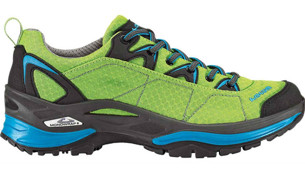 Lowa Ferrox GTX Lo Hking Shoe - Women's, Lime/Turquoise-Medium-8 US
