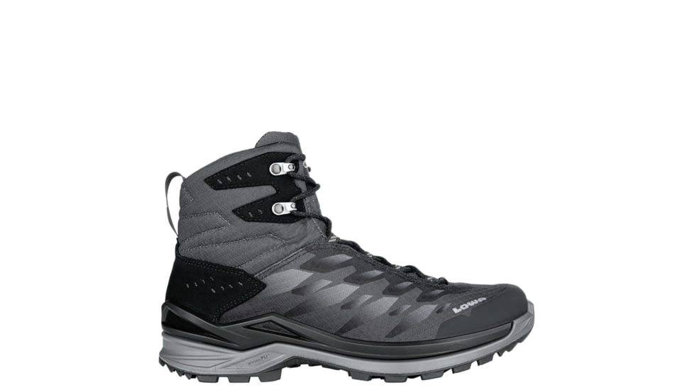 Lowa Ferrox GTX Mid Hiking Shoes - Men's, Black/Anthracite, 10, 197827047070