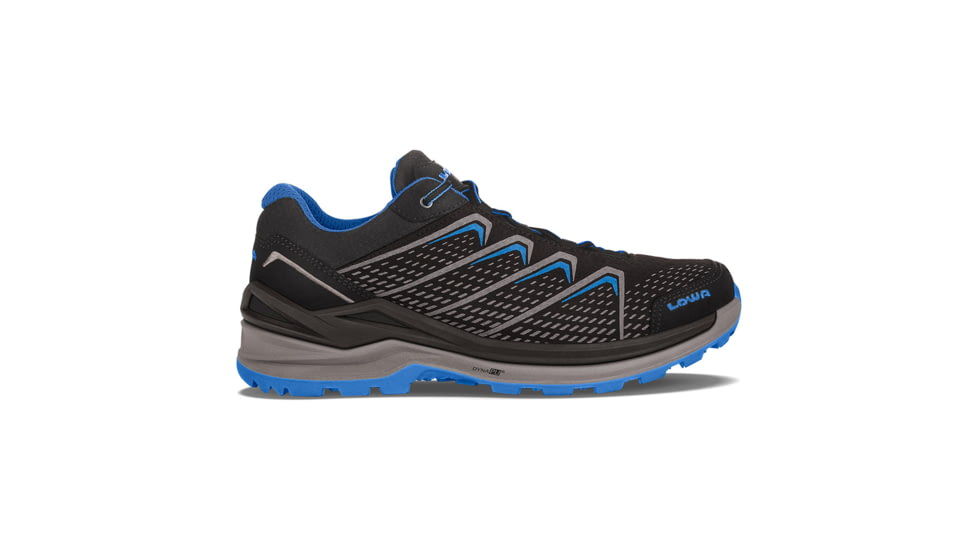 Lowa Ferrox Pro GTX Lo Hiking Boots - Mens, Black/Blue, 13, Medium, 3106499940-13