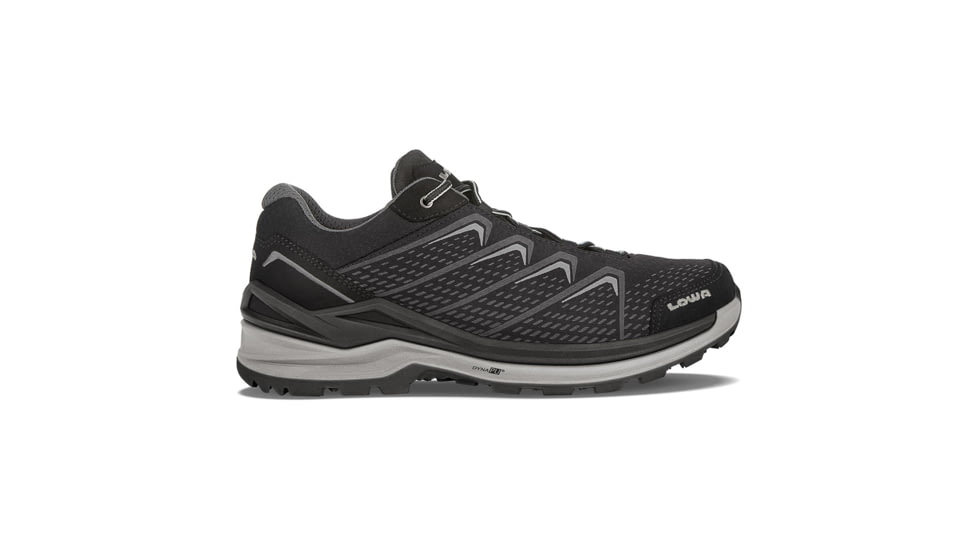 Lowa Ferrox Pro GTX Lo Hiking Boots - Mens, Black/Light Grey, 10, Medium, 3106499923-10