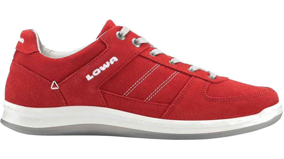 Lowa Firenze Lo Casual Shoe - Men's-Red-Medium-9