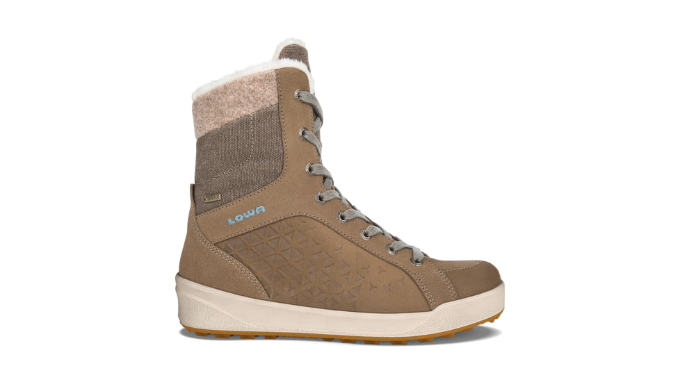 Lowa Fiss GTX Mid Winter Boot - Womens, Taupe/Blue Grey, 7.5, Medium, 4209564623-TPBUGY-M075
