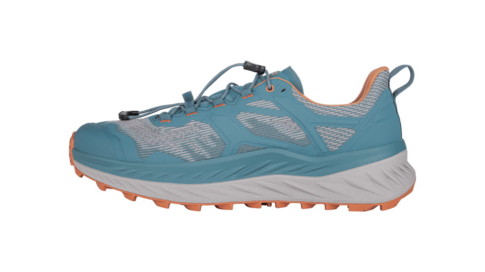 Lowa Fortux GTX Hiking Shoes - Mens, Smoke Blue/Rust, 8, 3108146674-SBURST-M080